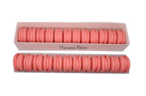 Macaron Bites Strawberry French Macarons, 24 Count