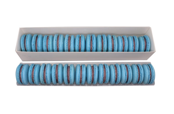 Macaron Bites Blueberry French Macarons, 24 Count