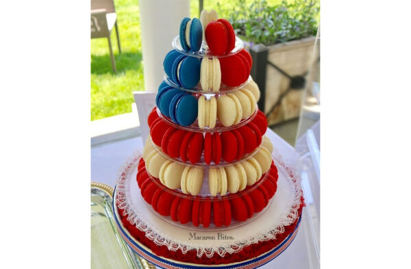 Macaron Bites Gift Box of 36 The American Flag, 36 Count - Image 7