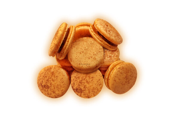 Pumpkin Macaron Cookies Gift Box - 12 Count - Image 2