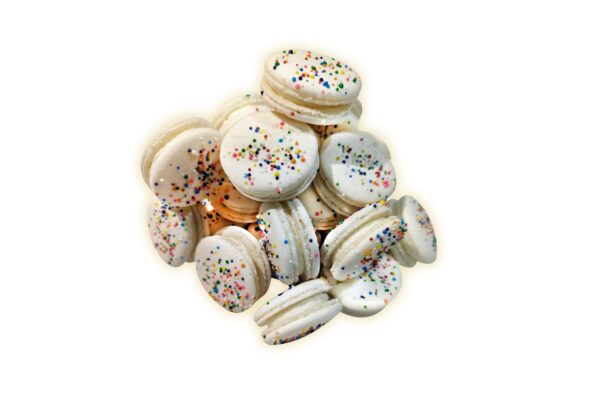 Cake Batter Macaron Cookies Gift Box - 24 Count - Image 3