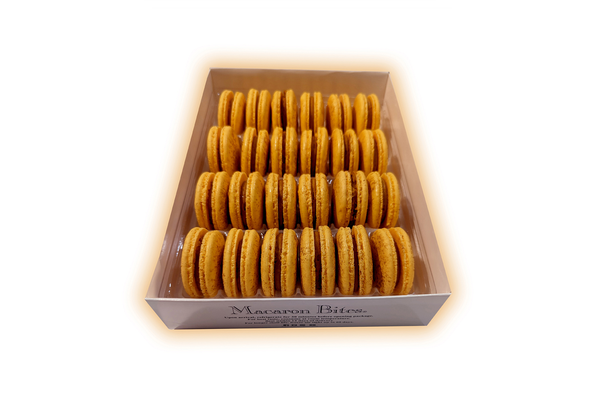 Pumpkin Macaron Cookies Gift Box - 24 Count - Image 2