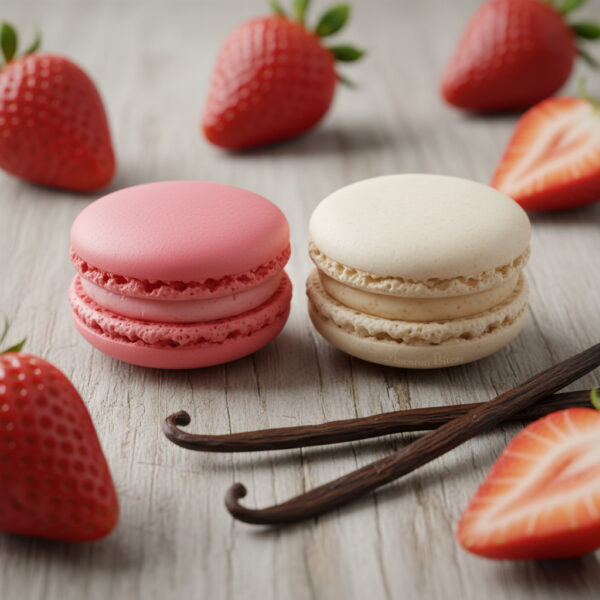 Macarons Strawberry and Vanilla, 24 count - Image 5