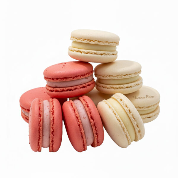 Macarons Strawberry and Vanilla, 24 count - Image 6
