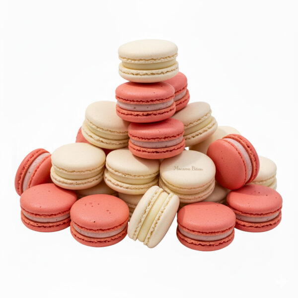 Macarons Strawberry and Vanilla, 24 count - Image 8